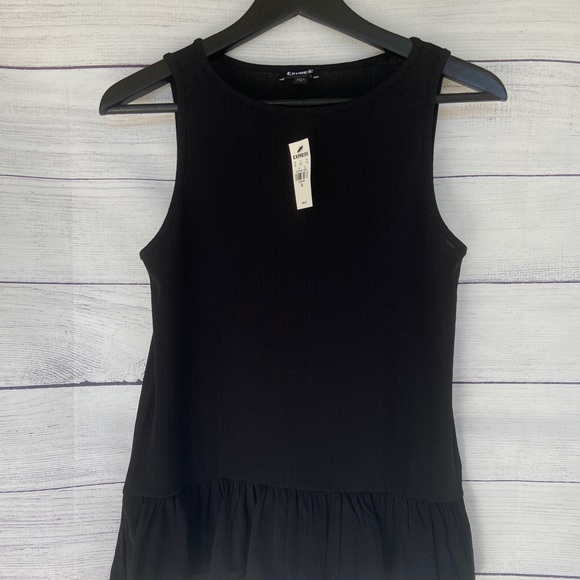 EXPRESS Relaxed Peplum Tank - Picture 8 of 12